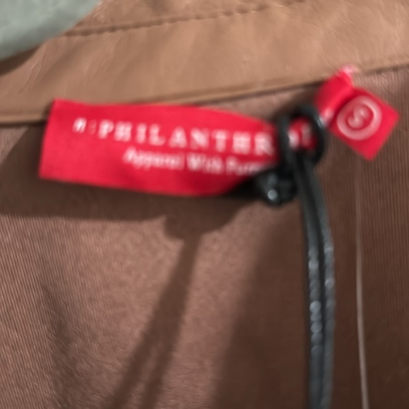 n:PHILANTHROPY Women's  Faux Leather Aurora-Jacket - Picture 6 of 7